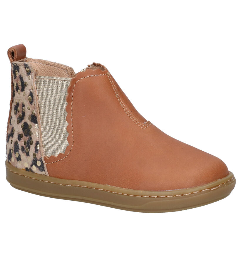 Shoo Pom Bouba Cognac Hoge Schoentjes in leer (279322)