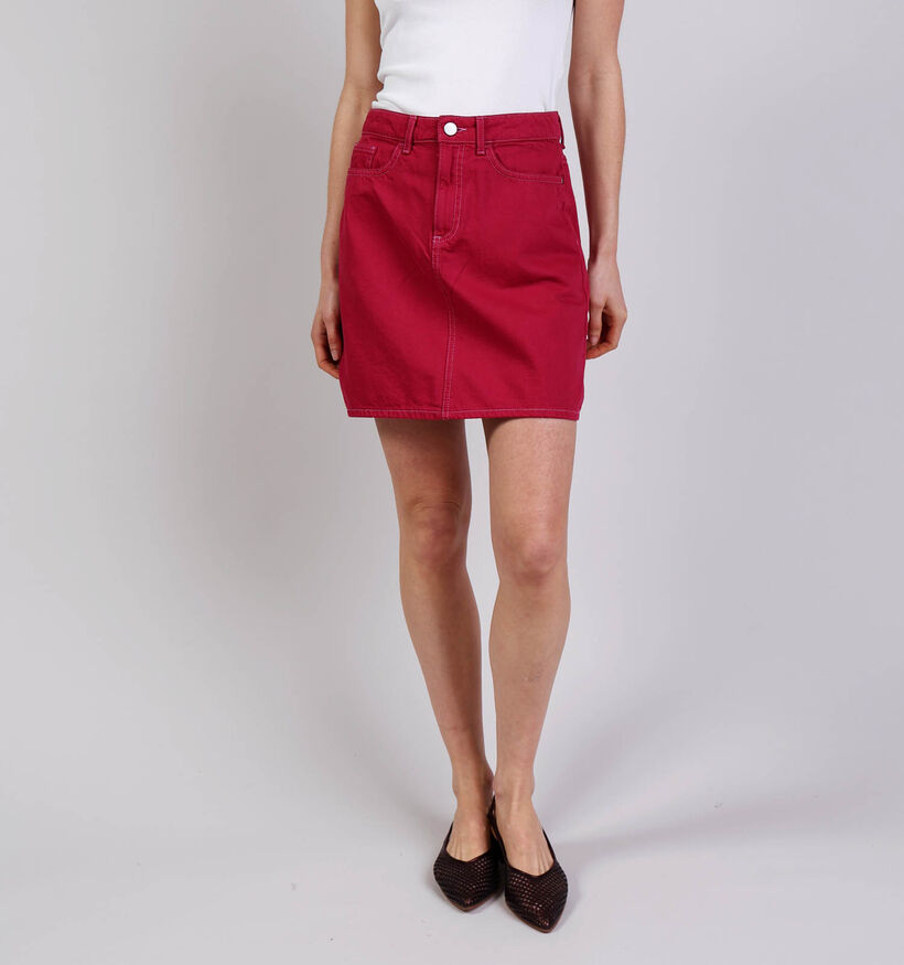 Vila Creek Jupe mi-longue en Rouge pour femmes (369488)