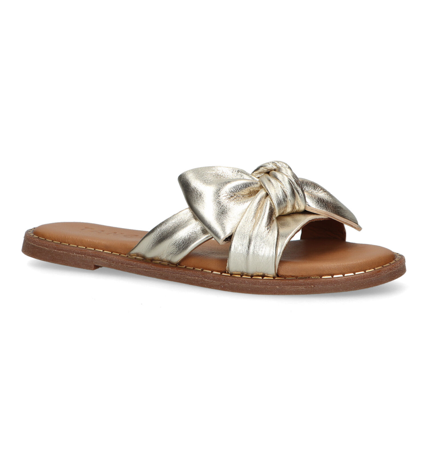Tango Audrey Gouden Slippers Dames Slippers Online op TORFS.BE