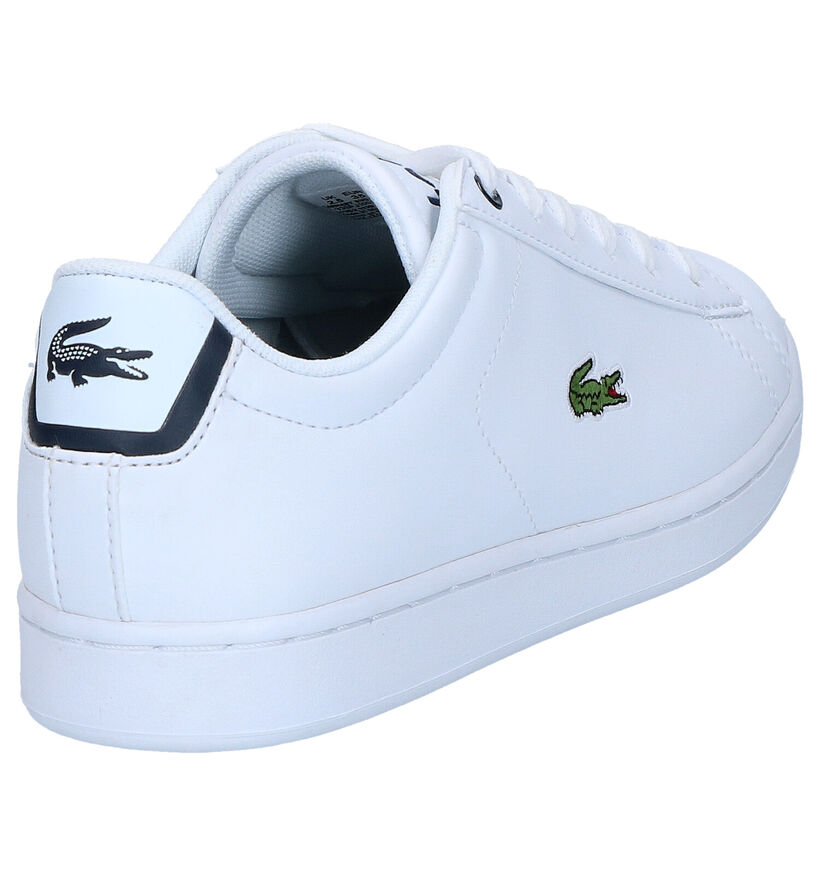 Lacoste Carnaby Evo Witte Sneakers in kunstleer (271071)