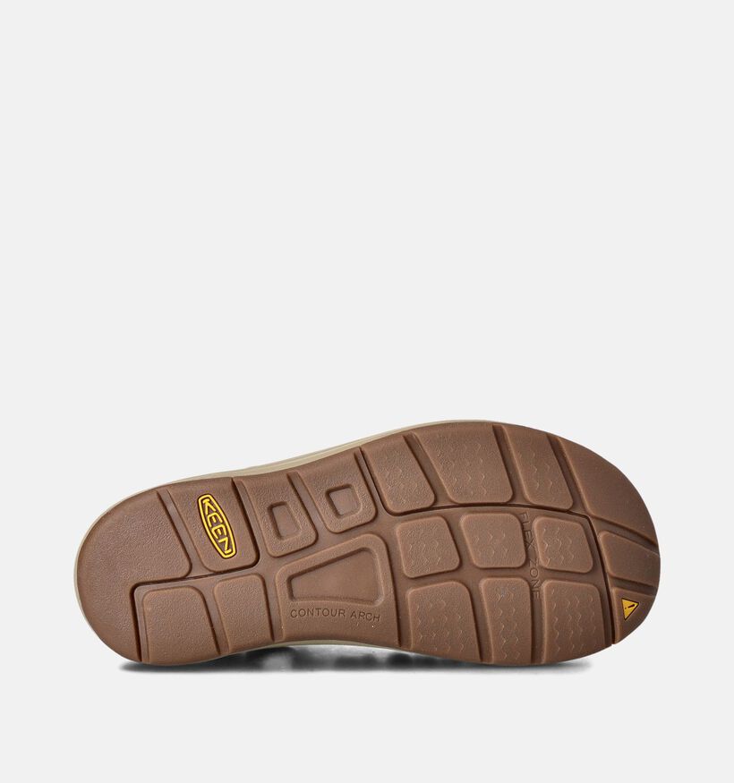 Keen Uneek Sandales plates en Vert kaki pour femmes (356499)