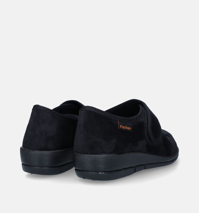 Fischer Zwarte Pantoffels voor dames (342729)