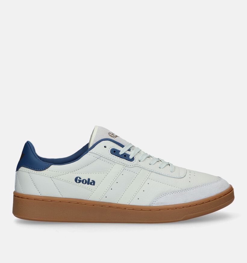 Gola Contact Baskets en Blanc pour hommes (328679) - pour semelles orthopédiques