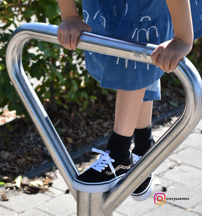 Vans Ward Zwarte Sneakers voor meisjes (343930)