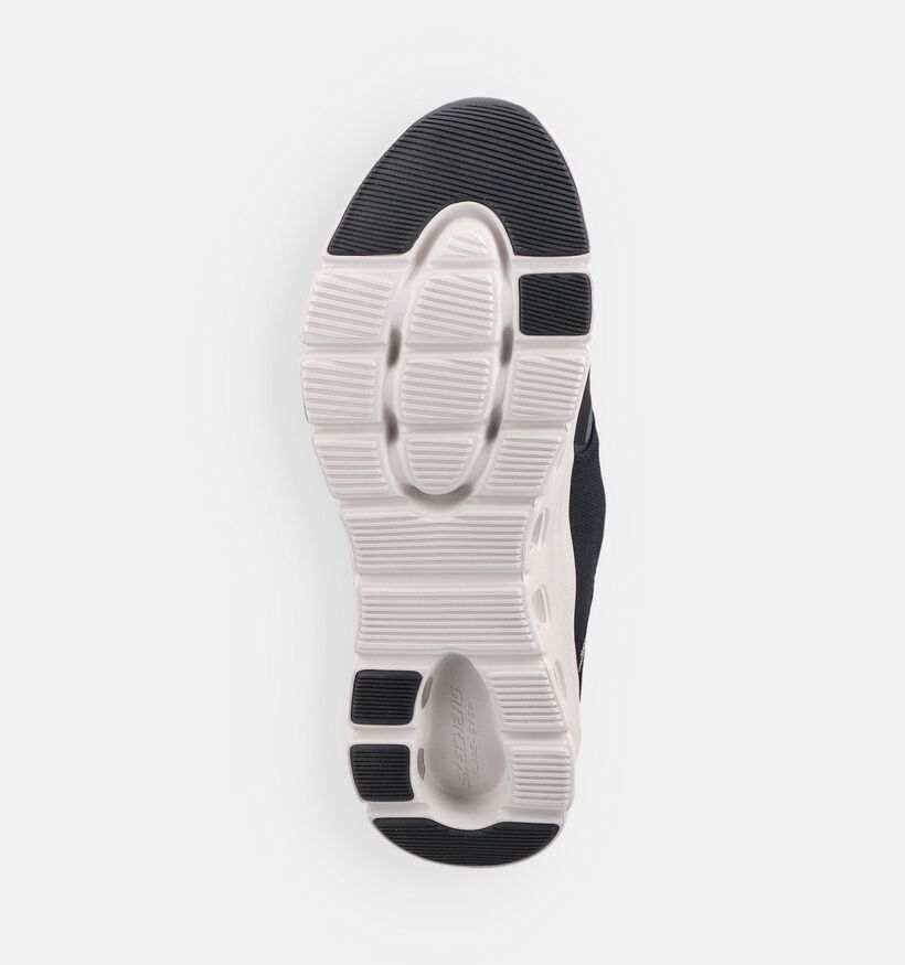 Skechers Glide-Step Baskets basses en Noir pour hommes (371076)