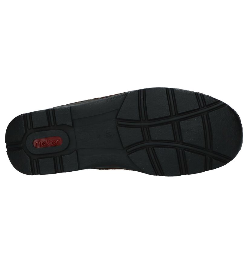 Rieker Zwarte Velcroschoenen voor heren (312366) - geschikt voor steunzolen