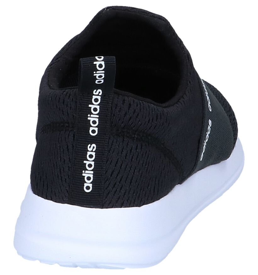 Zwarte Slip-on Sneakers adidas CF Refine Adapt in stof (237029)