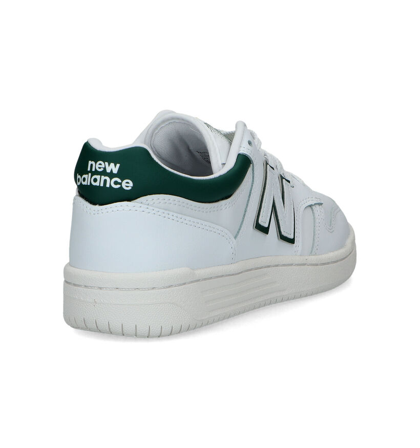 New Balance BB 480 Baskets en Blanc pour femmes (334560) - pour semelles orthopédiques