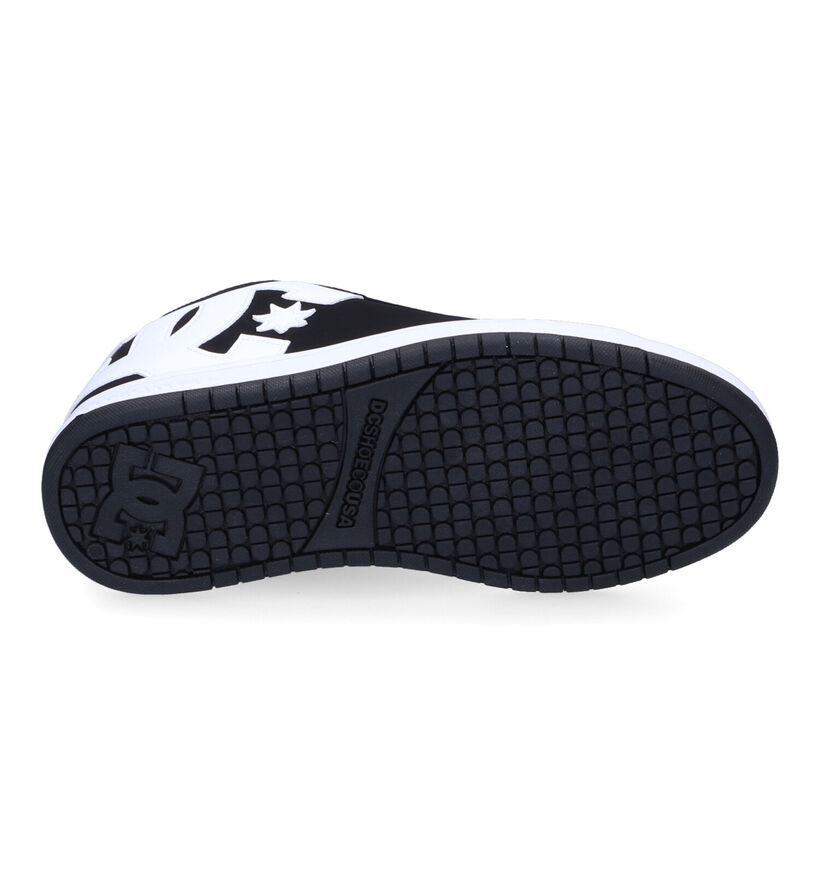 DC Shoes Court Graffik Baskets en Noir en simili cuir (303236)