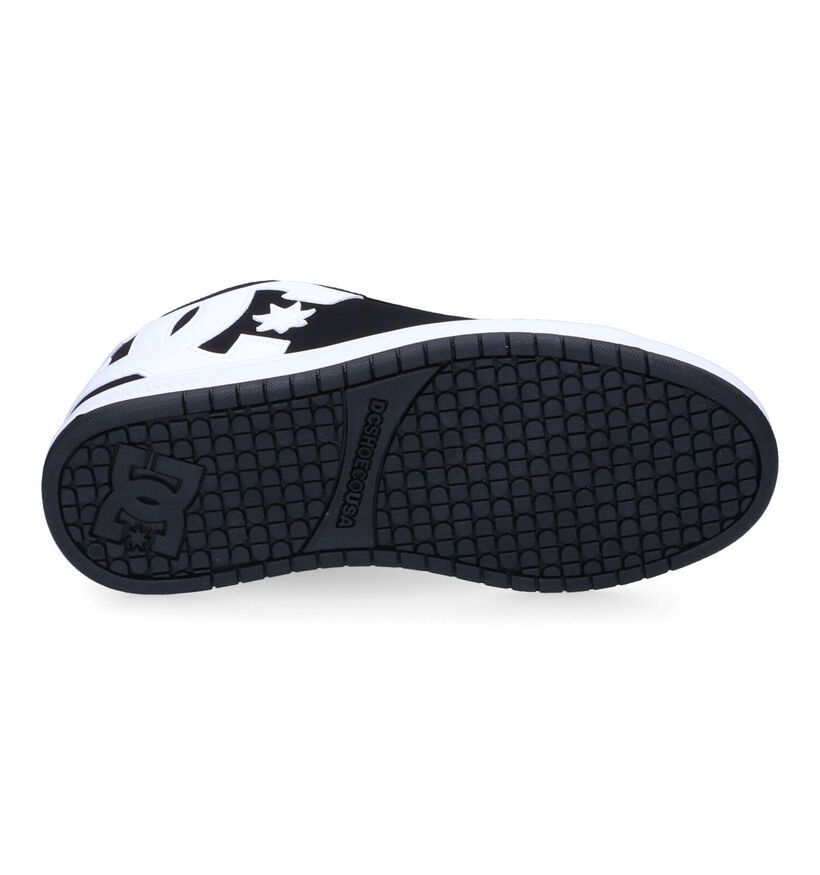 DC Shoes Court Graffik Zwarte Sneakers in kunstleer (303236)