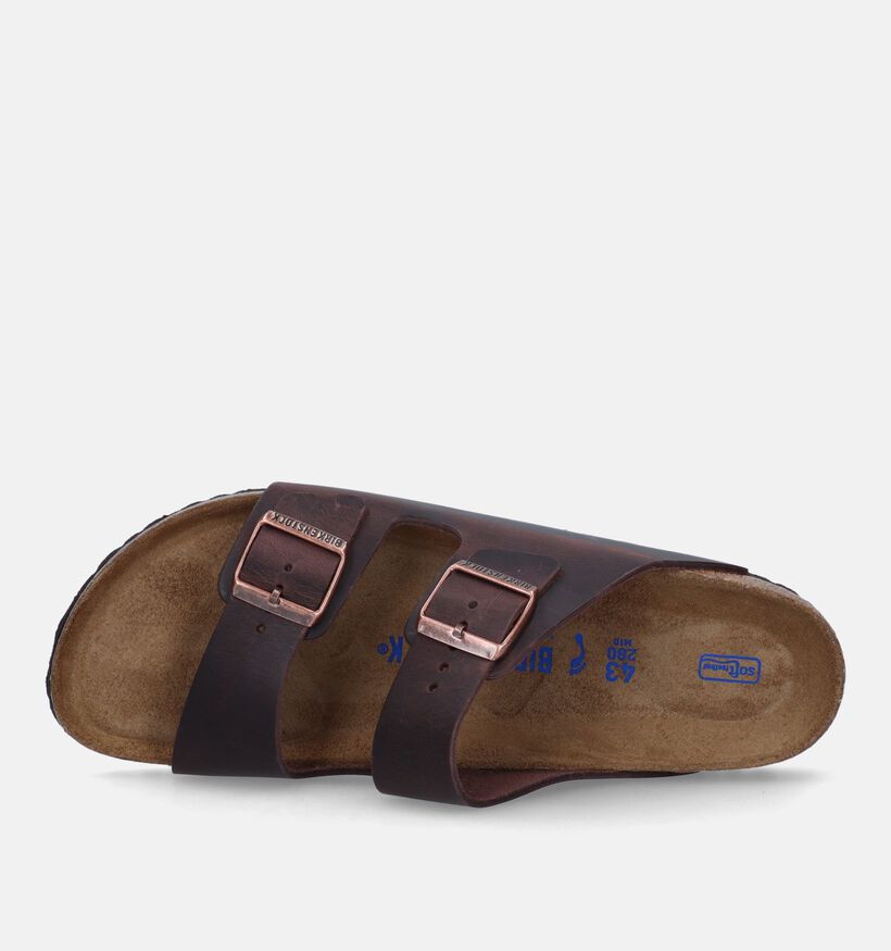 Birkenstock Arizona Bruine Slippers voor heren (330621)