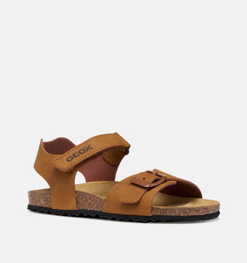 Geox Sandales Cognac/Bleu/Vert