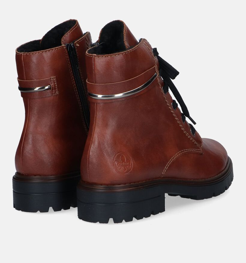 Rieker Cognac Bottines voor dames (331616)