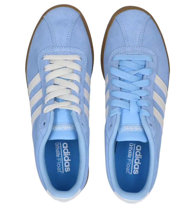 adidas Courtset Grijze Sneakers in kunstleer (276455)