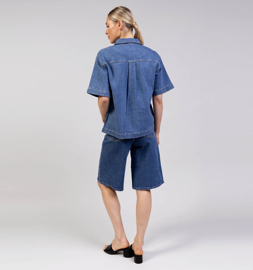Pieces Karla Chemise en Bleu pour femmes (374198)
