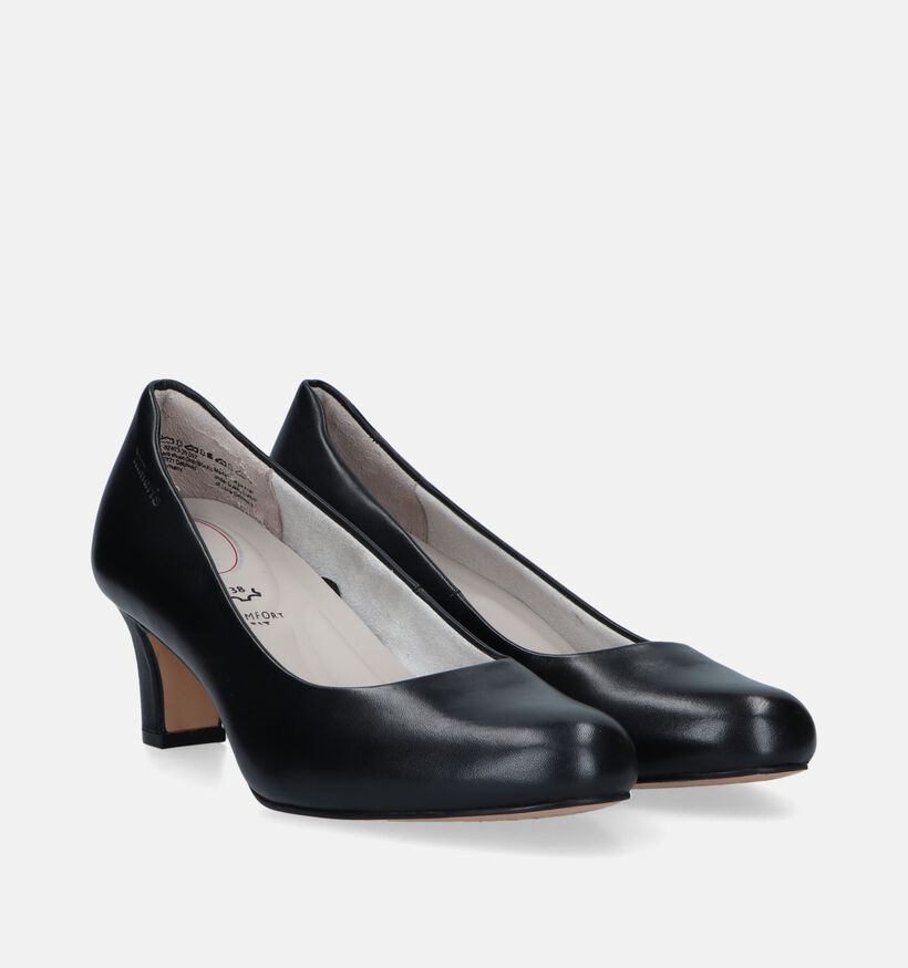 Comfort Escarpins classiques en Noir pour femmes (336033) - pour semelles orthopédiques