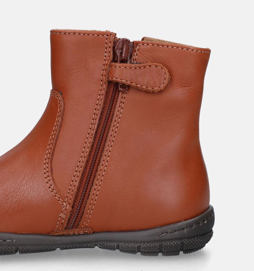 STONES and BONES Busat Bottes courtes en Cognac pour filles (329476) - pour semelles orthopédiques