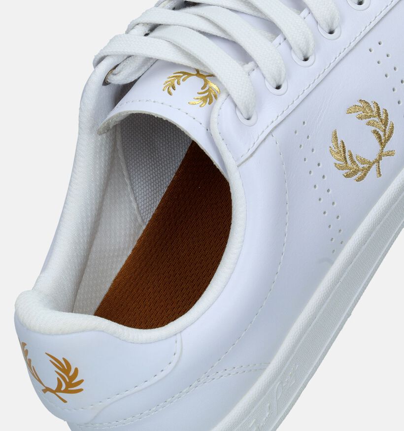 Fred Perry Chaussures à lacets en Blanc pour hommes (342531) - pour semelles orthopédiques