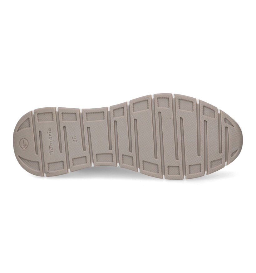 Tamaris Baskets montantes en Beige pour femmes (320570) - pour semelles orthopédiques