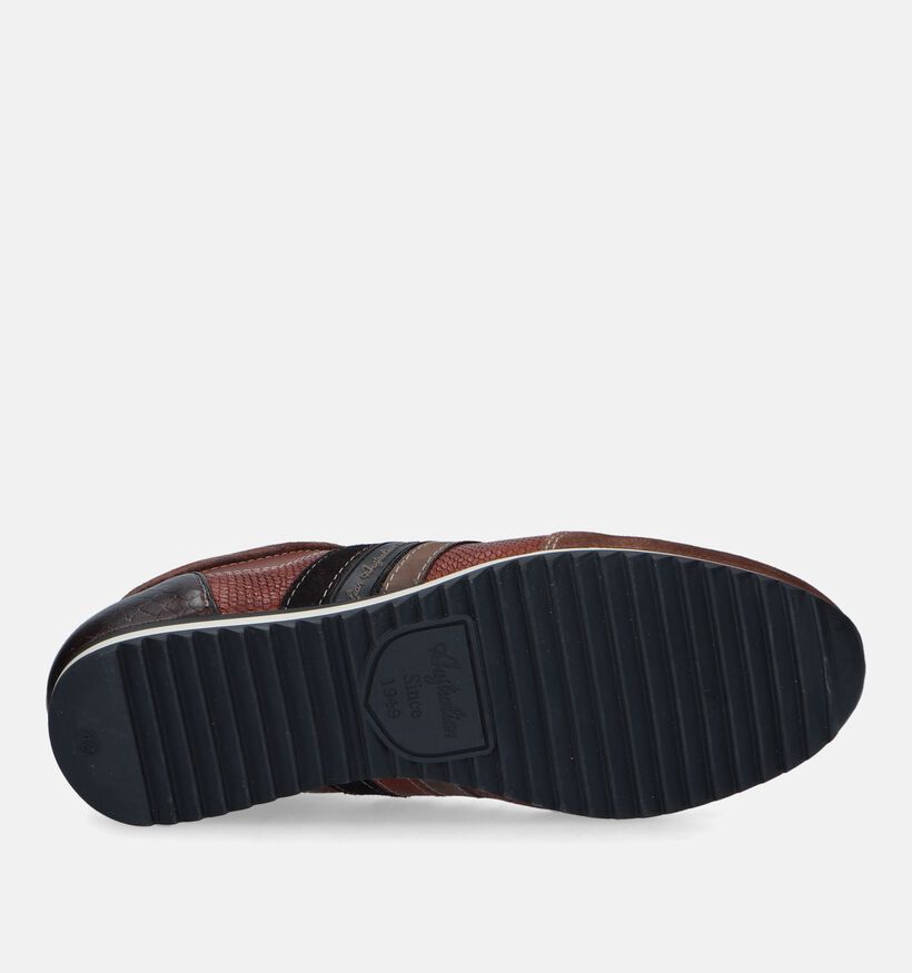Australian Camaro Chaussures à lacets en Cognac pour hommes (329965) - pour semelles orthopédiques