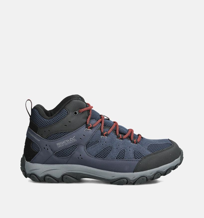 Regatta Edgepoint IV Mid Blauwe Wandelschoenen voor dames, heren (362317) - geschikt voor steunzolen