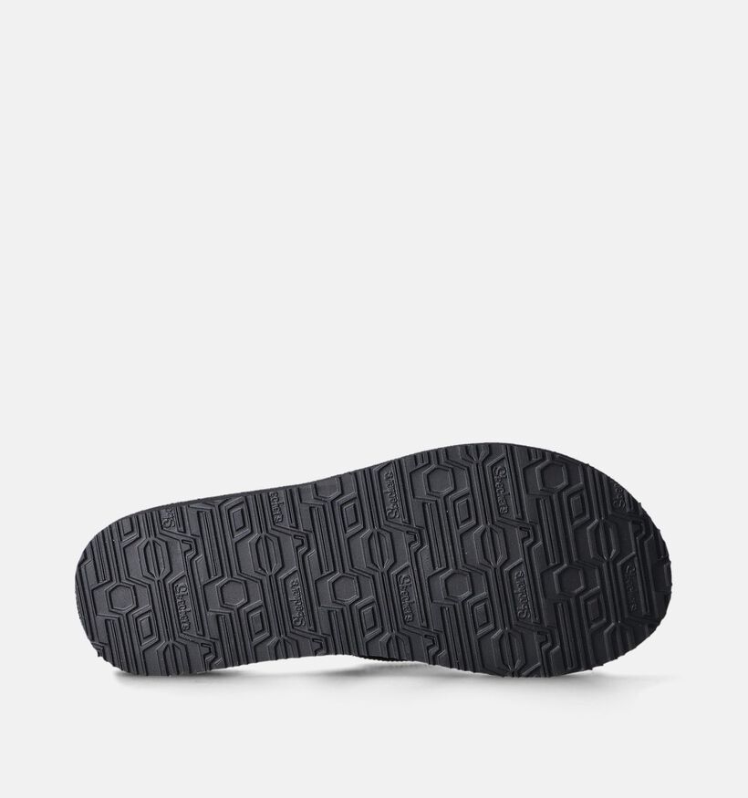Skechers Meditation Lucky One Tongs en Noir pour femmes (354743)