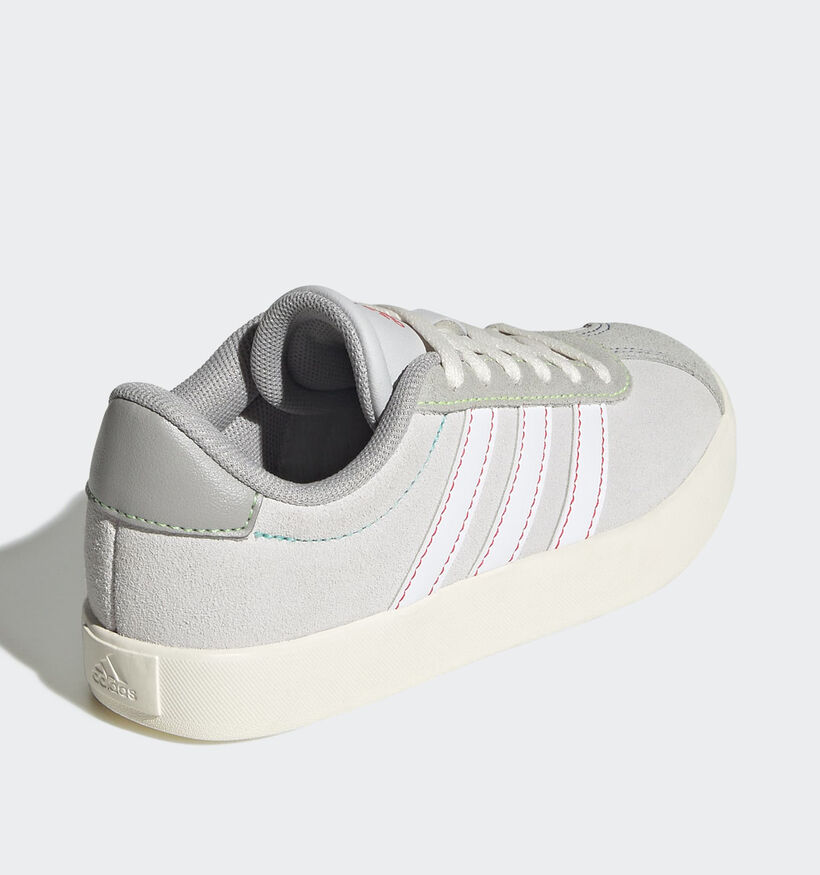 adidas VL Court 3.0 Grijze Sneakers voor jongens (365434) - geschikt voor steunzolen
