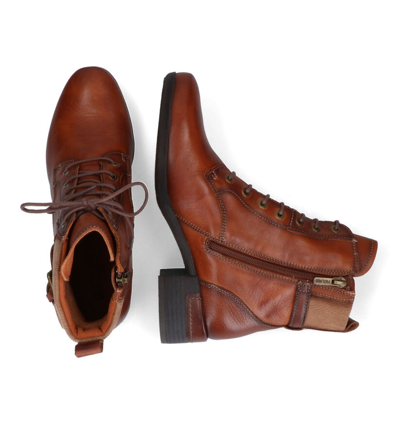 Pikolinos Malaga Bottines en Cognac pour femmes (342726)