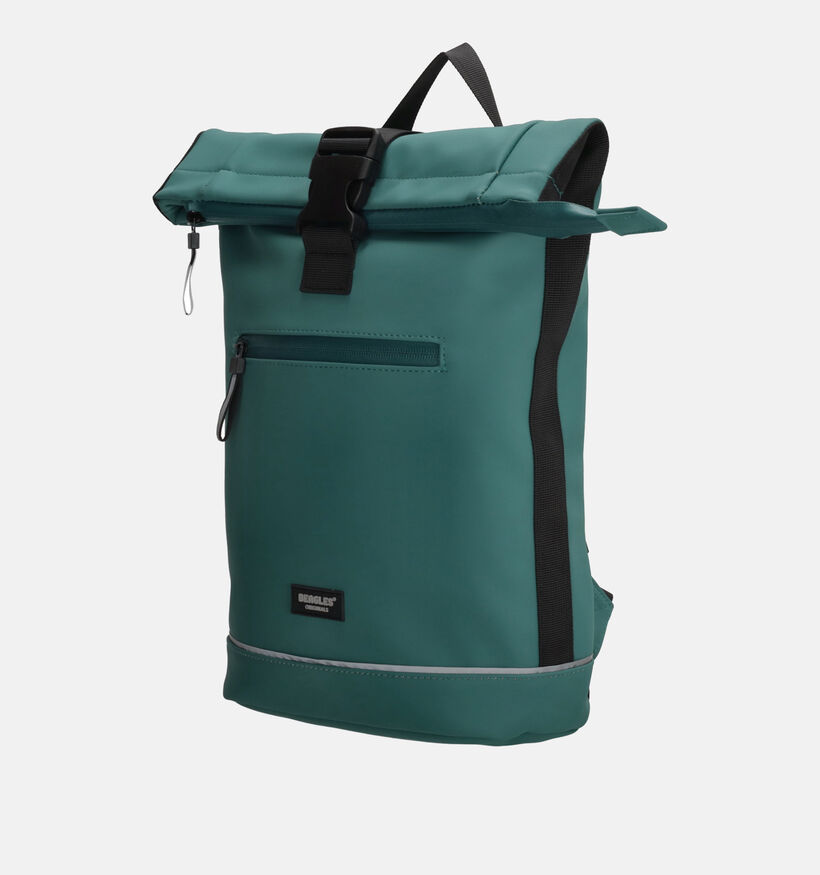 Beagles Sac &agrave; dos &agrave; roulettes imperm&eacute;able en Turquoise pour hommes, femmes (377048)