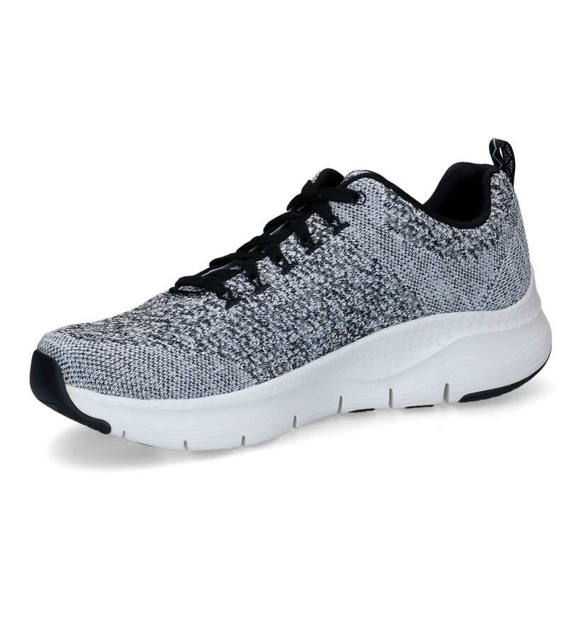 Skechers Arch Fit Paradyme Baskets en Gris pour hommes (301282) - pour semelles orthopédiques