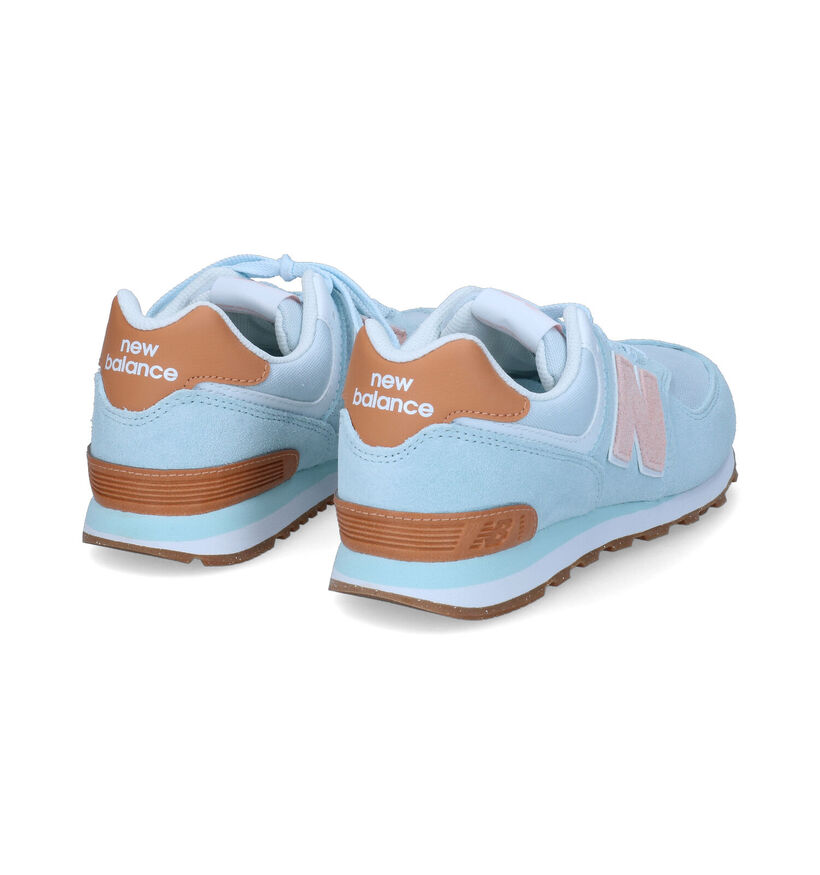 New Balance GC574 Blauwe Sneakers voor meisjes (301696) - geschikt voor steunzolen