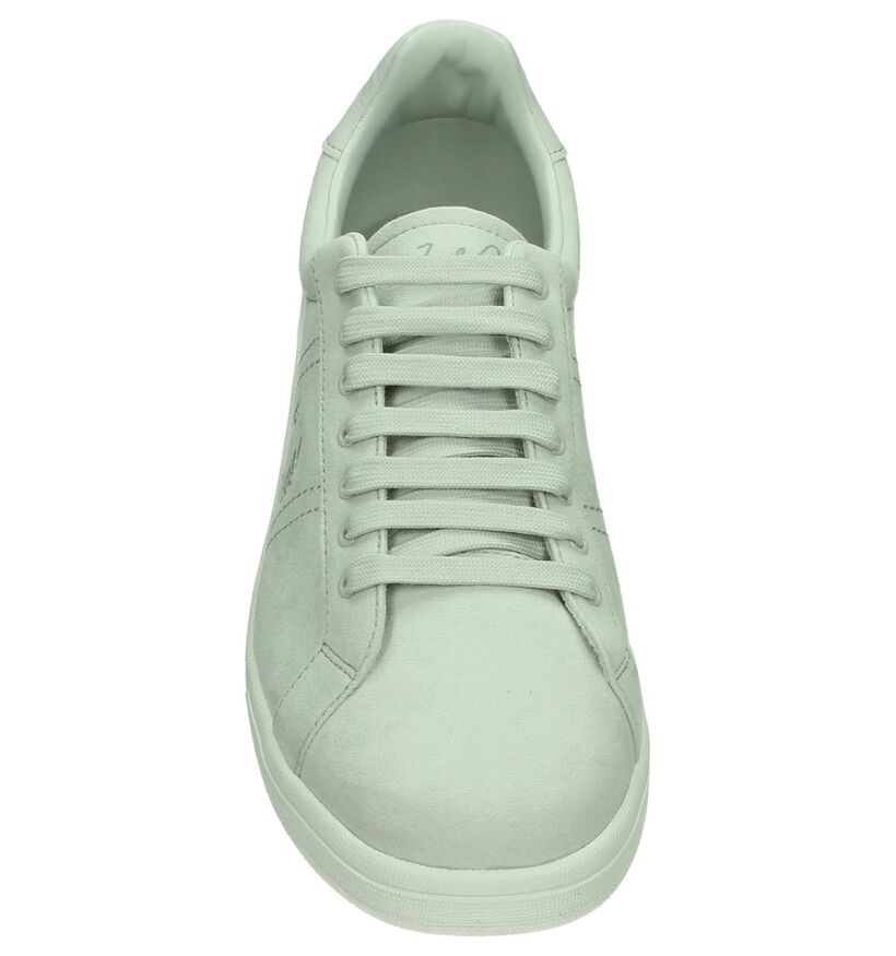 Fred Perry Baskets basses en Gris clair en textile (198927)