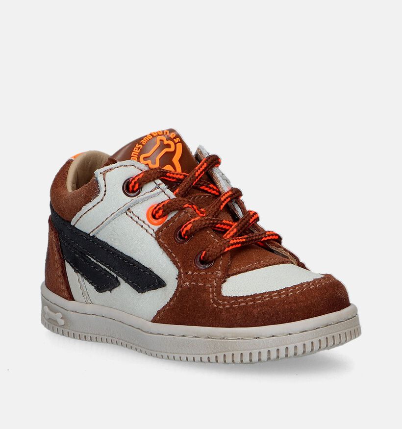 STONES and BONES Nomi Cognac Babyschoenen voor jongens (345767) - geschikt voor steunzolen