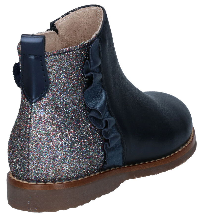 Beberlis Bottes courtes en Bleu foncé pour filles (297350)