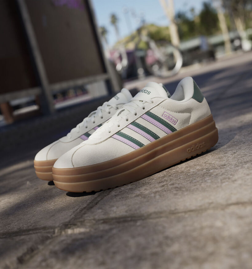 adidas VL Court Bold Baskets sportives en Beige pour femmes (357109)