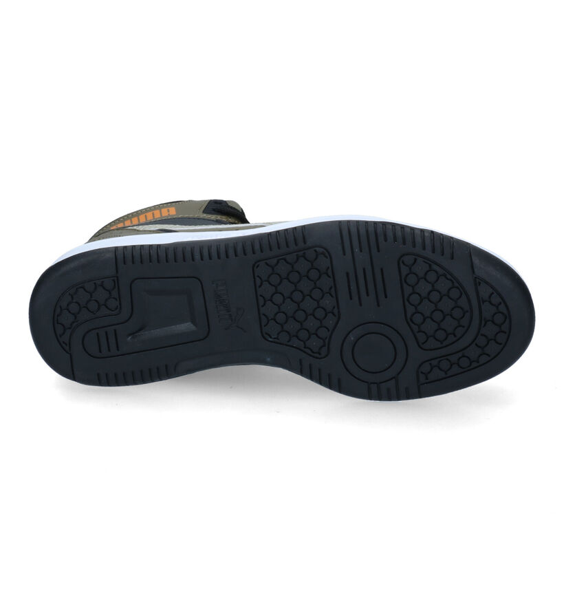 Puma Rebound Joy Baskets en Bleu en simili cuir (311266)