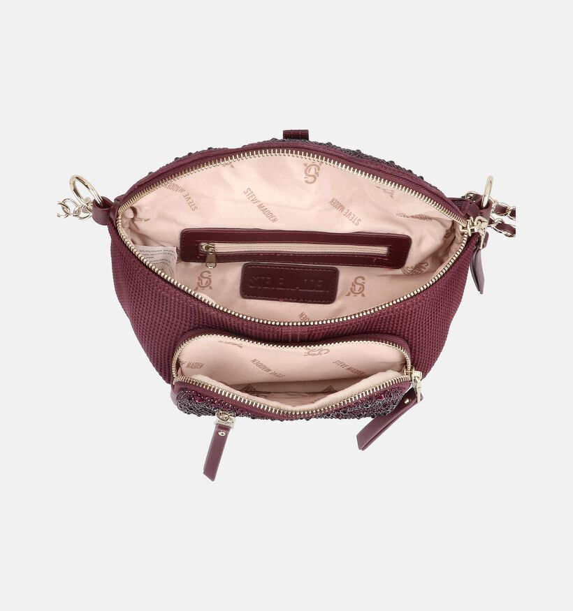 Steve Madden Maximas Bordeaux Crossbosytas voor dames (362860)