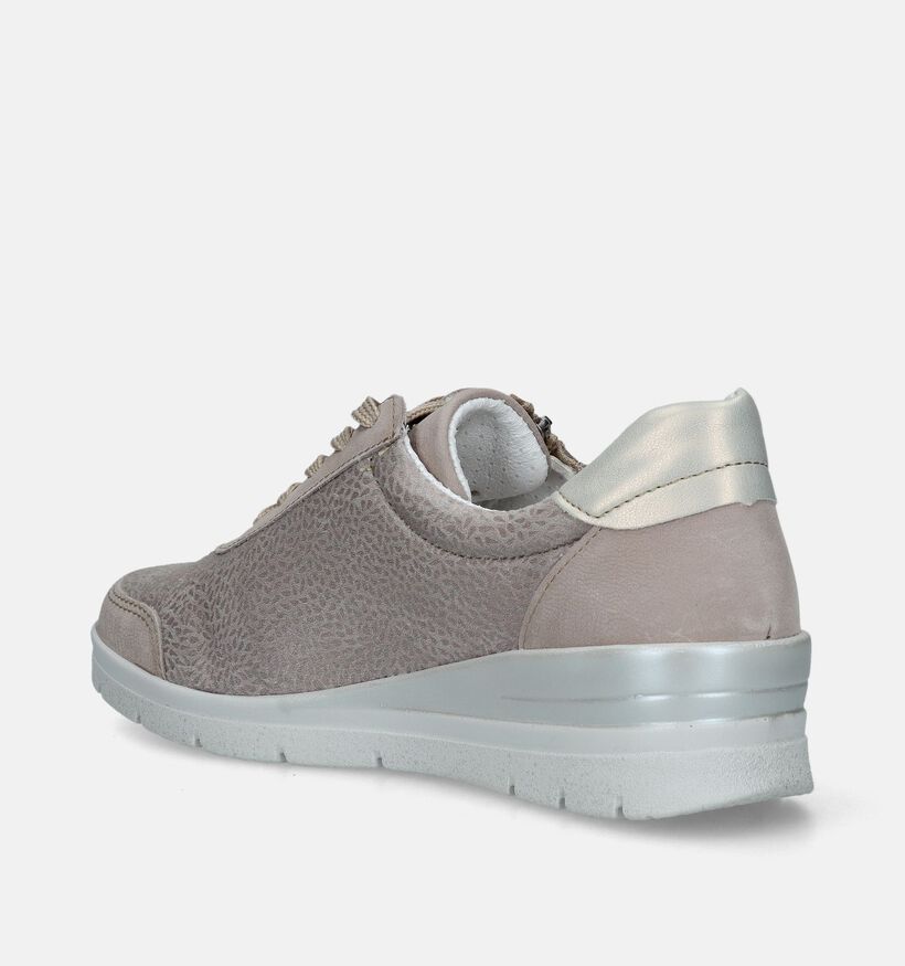 Solemade Luna Beige Sneakers voor dames (339694) - geschikt voor steunzolen