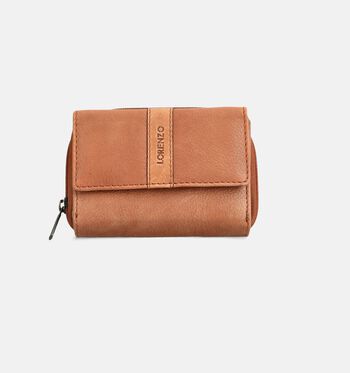 Euro-Leather Petite maroquinerie Cognac