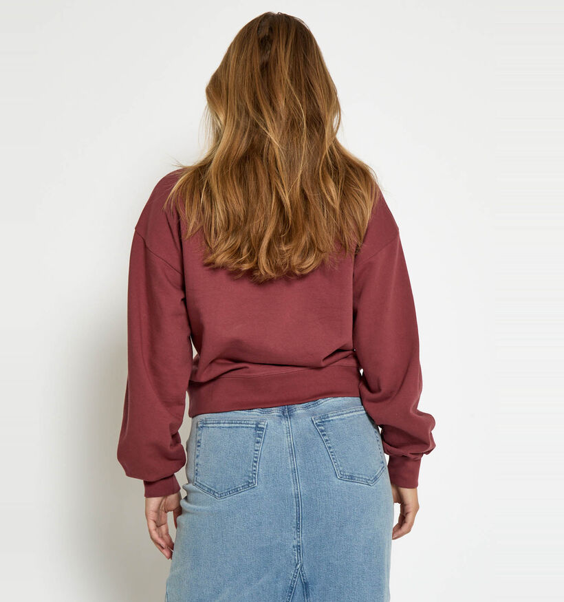 Minus Maya Balance Sweatshirt en Bordeaux pour femmes (373865)