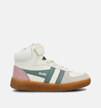 Gola High Baskets White/Slate/Chalk Pink/Gum/white/slate/chalk pink/White/ Cerise/ Light Caramel