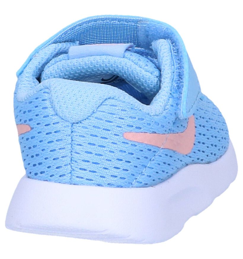 Blauwe Babysneakers Nike Tanjun TD in stof (249976)