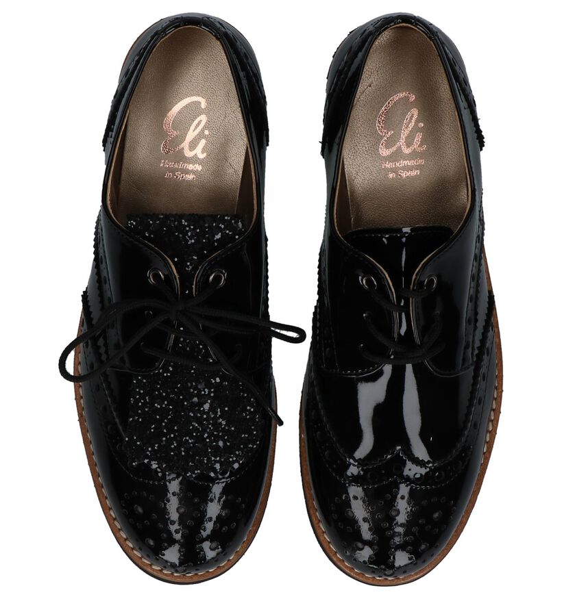 Eli Chaussures basses en Noir en cuir (231929)