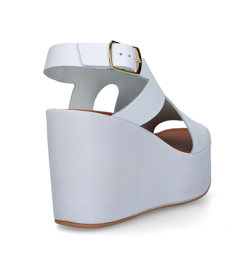 Sweet Lemon Ijox Sandales compensé en Noir pour femmes (342539)