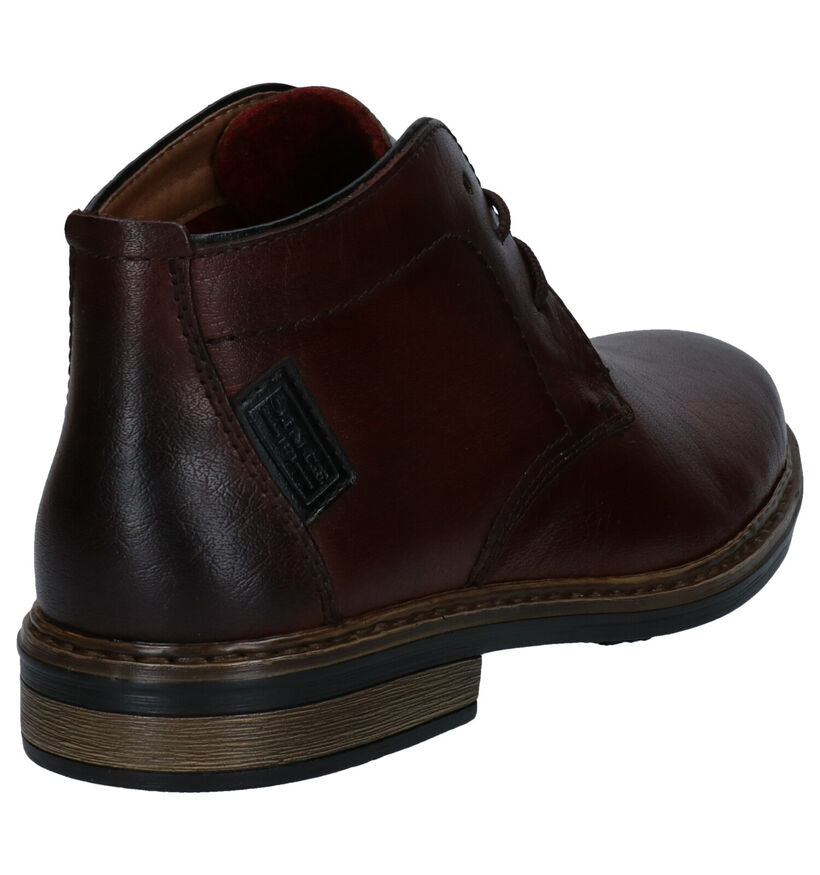 Rieker Chaussures à lacets en Brun en cuir (298486)