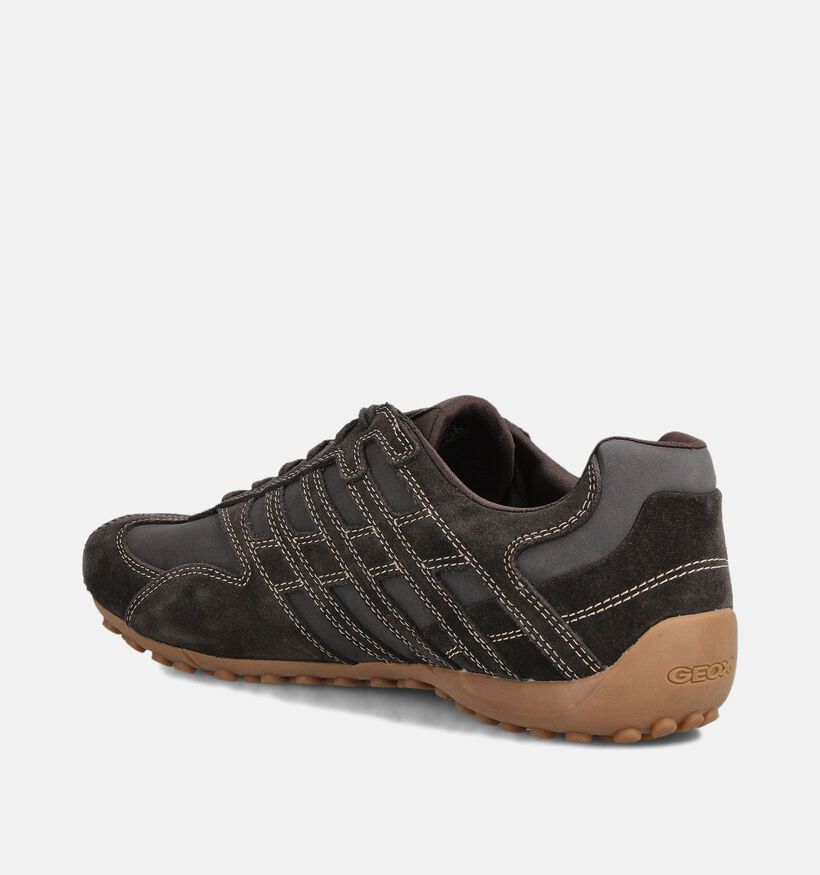 Geox Baskets en Marron pour hommes (360103) - pour semelles orthopédiques
