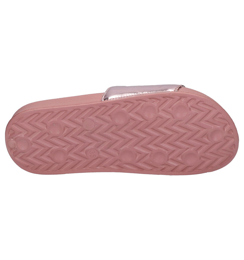 Tommy Hilfiger Roze Slippers in kunstleer (266547)