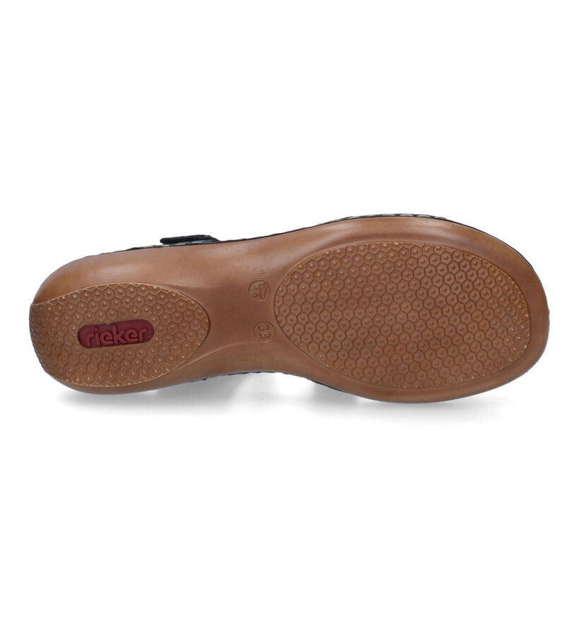 Rieker Zilveren Sandalen voor dames (354993)