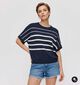 Fransa Mary Donkerblauwe Trui voor dames (377884)