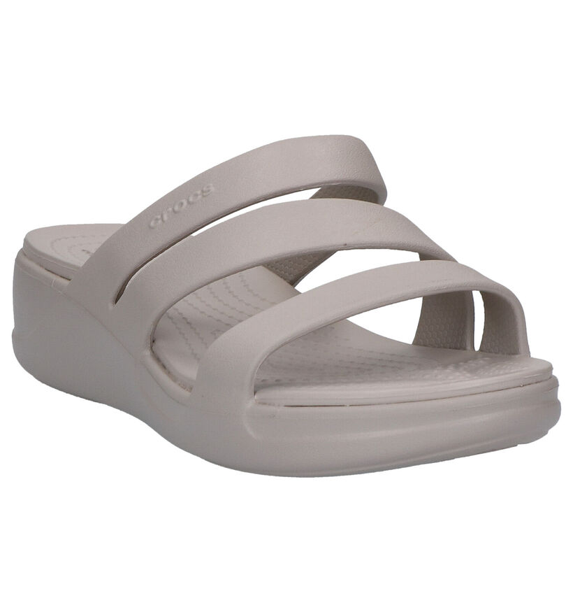 Crocs Monterey Beige Slippers in kunststof (270769)